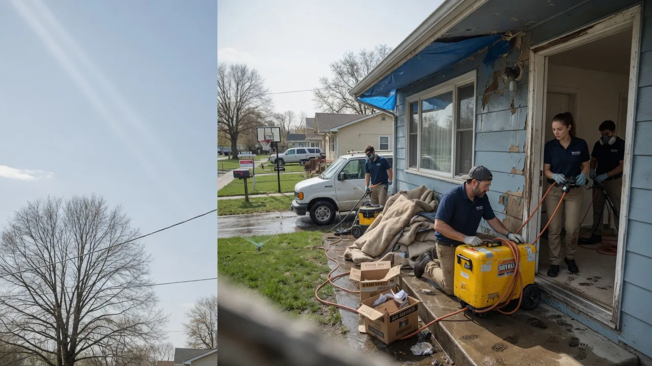Basement Flood Cleanup in Jarales, NM near me